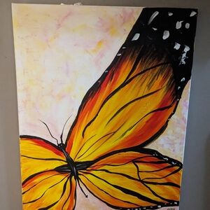 Butterfly painting